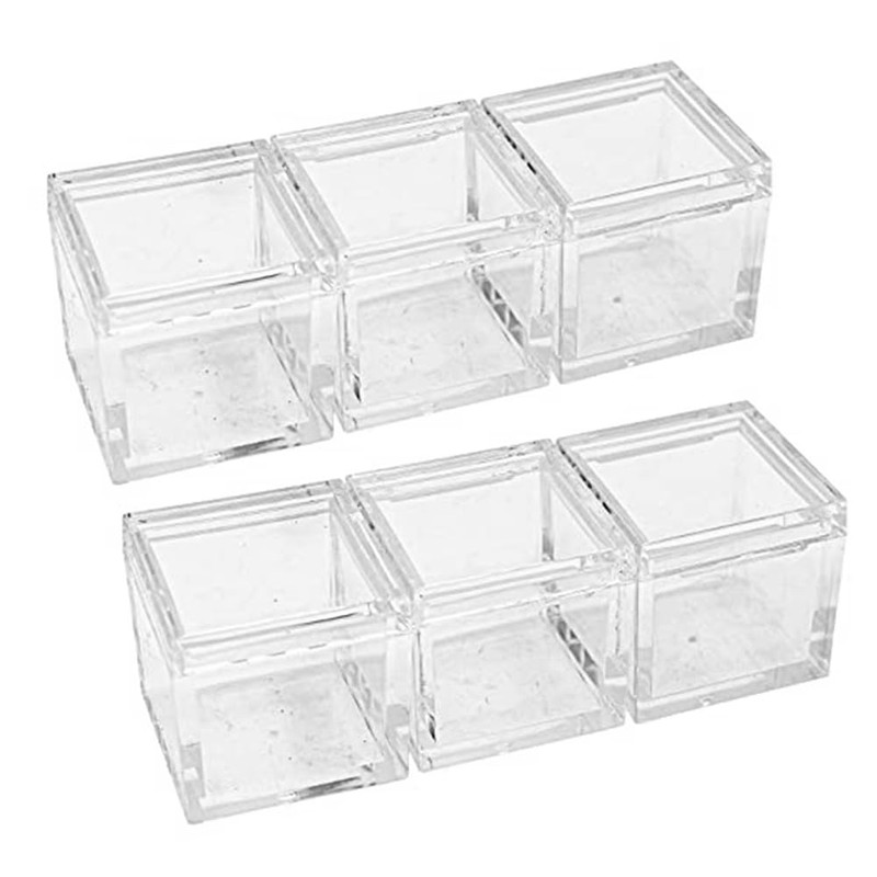 ivamulie Pack of 10 Acrylic Box Trays for 0.39 10mm