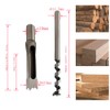 Woodworking Mortising Chisel 3/4 inch Square Hole Power Tool Bit,