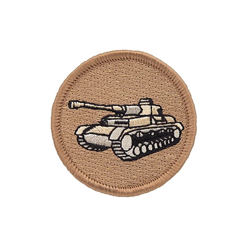 Panzer Tank Patrol Patch - 2" Round!