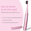 Burst Nova Toothbrush (2 Pack/Pink & Green) | Sonic Powered