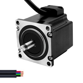 iMetrx Nema 23 1PCS Stepper Motor 56mm 1.26N.m 2.475V 4.0A Holding Torque 2-Phase 4-Wire 1.8 Deg for CNC Mill Kit or 3D Printer