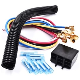 HD Switch Electric PTO Switch Wire Harness Connector Repair Kit for John Deere ZTrak EZTrak QuikTrak Scotts Sabre Great Dane Lawn Mowers Garden Tractor Z-Trak EZ-Trak Quik-Trak