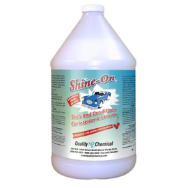 Shine On Automobile Vinyl, Rubber & Plastic Protectant and Conditioner with pure-silicone additives and UV protection-1 gallon (128 oz.)