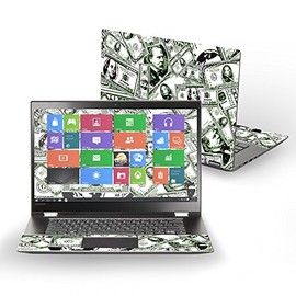 MightySkins Skin Compatible With Lenovo Flex 5 15" (2017) - Phat Cash | Protective, Durable, and Unique Vinyl Decal wrap cover | Easy To Apply, Remove, and Change Styles | Made in the USA