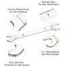 sourcing map Super Thin Open End spanners Metric, 6mm x