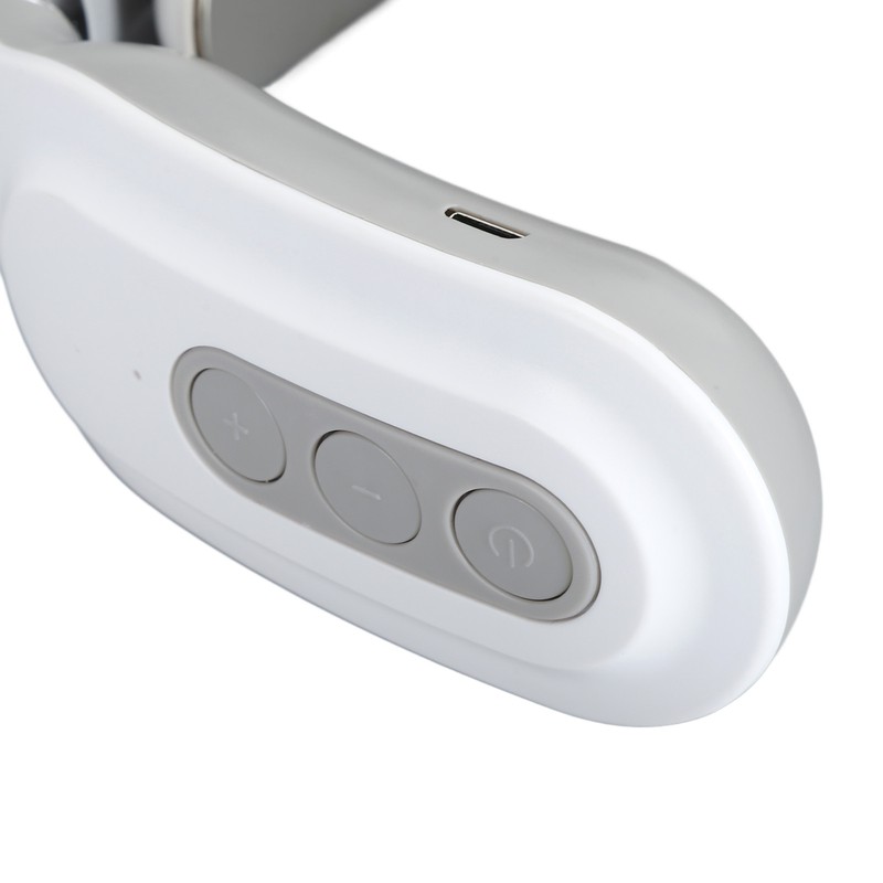 Electric Pulse Heating Neck Massager with 4D Floating Heads 3
