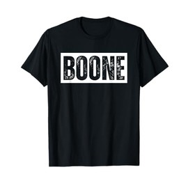 Boone Birthday First Name Family Last Name T-Shirt