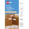 AVERY Colour Coded Moving Contents Labels, Writeable, 60 Labels (39131)