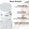 15 ml cream dispenser, cream dispenser, pump dispenser cream, airless
