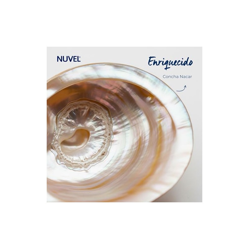 Nuvel Crema Aclarante Corporal Facial Concha Nácar 600g Piel Hidratante