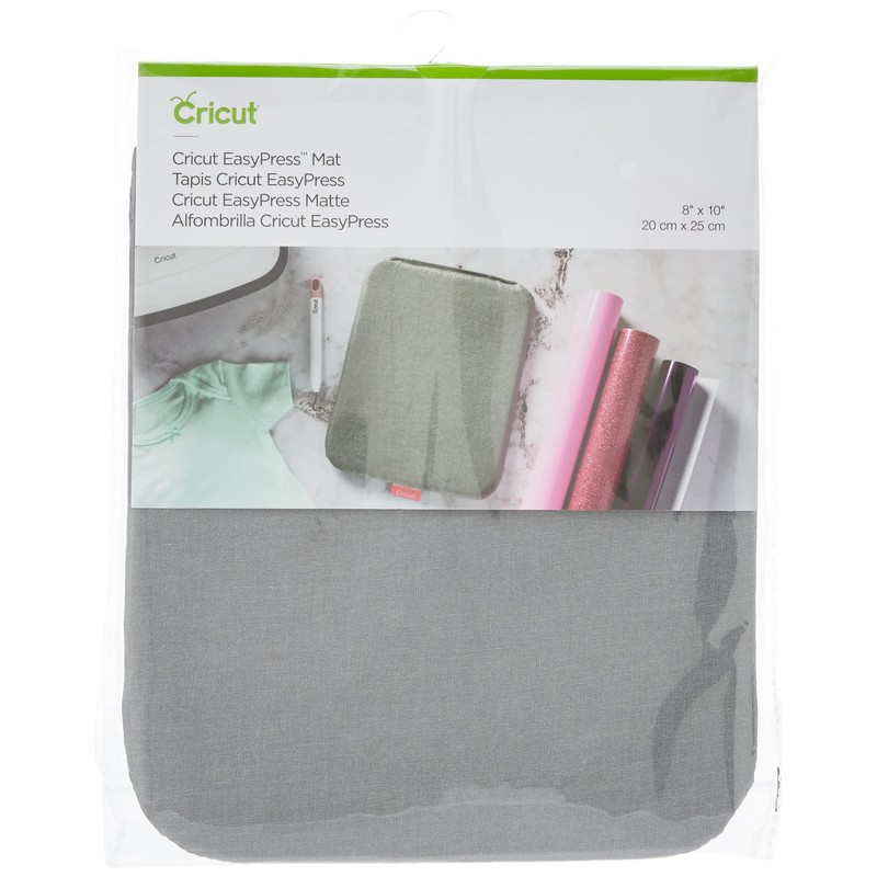 Cricut EasyPress Mat, 20.3 cm x 25.4 cm, Grey, 20.3cm