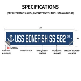 SignMission 4" X 18" Aluminum Sign, Powerlifting