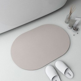 7-color quick-drying absorbent diatomaceous earth bath mat LIV009 Beige 2ea