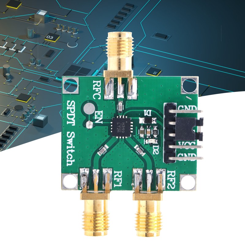 3‑5V RF Switch Module Single Pole Double Throw Board 50Ohms