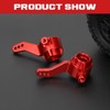 RCAWD RC hub carrier,Alloy Steering hub carrier Blocks for 1/10