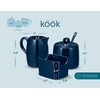 Kook Sugar and Creamer Set, 3 Piece, Pitcher, Sugar Bowl