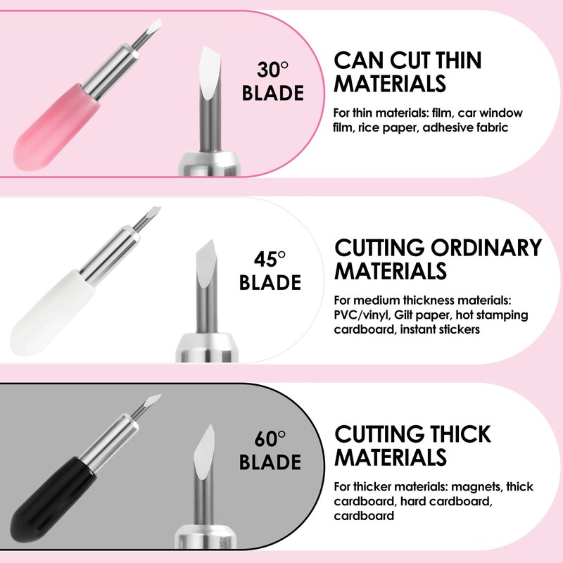 10Pcs Replacement Blade Compatible with Joy Cutting Blades, Includes 5pcs