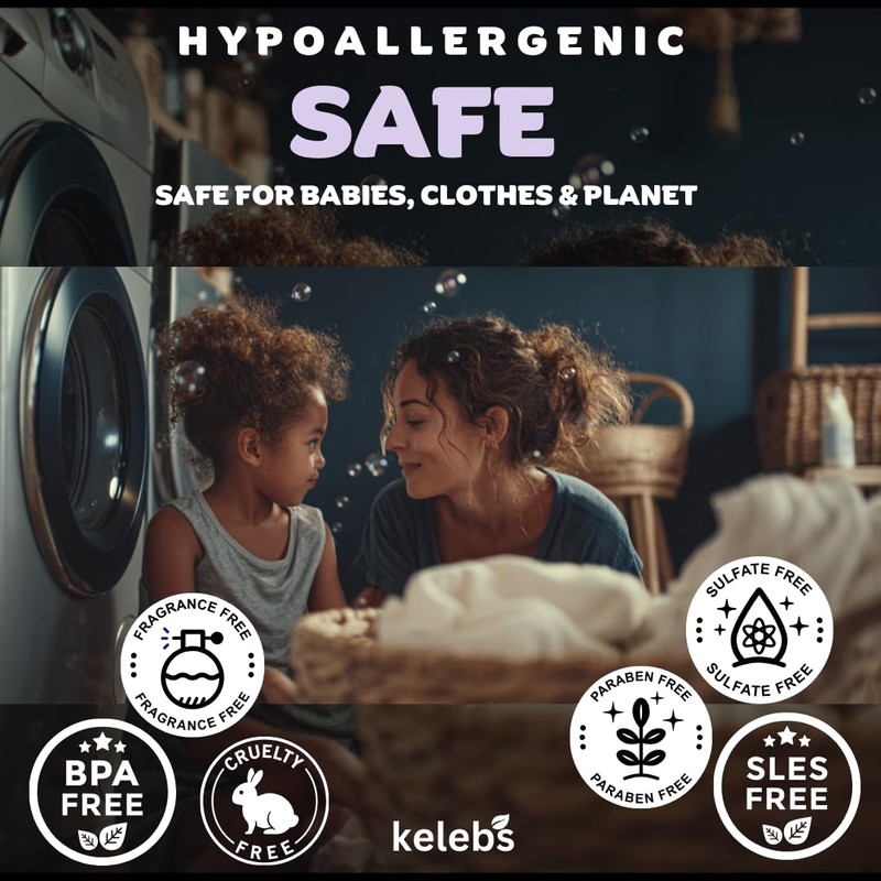 Laundry Soap Bar with Lavender for Sensitive Skin - Delicate