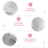 jojofuny 3pcs Tabletop Speaker Stand for Elegant Desktop Accessory Integrated