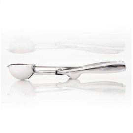 Faimex Ice Cream Spoon Long for Ice Cream Ice Cream Spoon Stainless Steel Ice Scoop Ball Shaper Ice Scoop Spoon for Ice Cream Puree Rice Ice Scooper with a Ball Diameter 6.3 cm