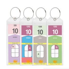 Slim Luggage Tag (4) Pack | Cruise Luggage Tags for Royal Caribbean | Wonder of The Seas | Harmony of The Seas | Oasis of The Seas | Cruise Essentials Cruise Accessories Must Haves
