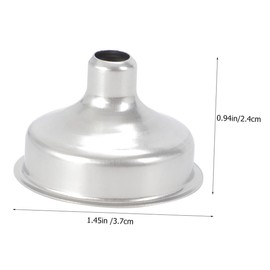 MAGICLULU 12Pcs Multi Function Stainless Steel Mini Funnels for Liquid Dispensing and Canning and Easy Kitchen and Travel Use