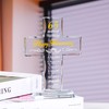 YWHL 65th Wedding Anniversary Cross Gifts for Parents Grandparents, 65th