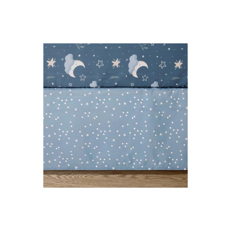 The Peanutshell 3 Piece Celestial Serenity Baby Crib Bedding Set