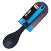 Dairy Blue Basting Spoon - Heavy Duty Silicone Mixing and