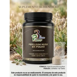 Psyllium Husk 3balancepoints Fibra Dietética, Pro-digestiva