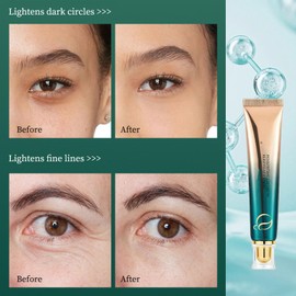 Retinol Eye Cream Anti Aging, Under Repair Eyecream for Dark Circles and Puffy Eyes, Moisturising Anti-Wrinkle Eye Creams, Under Eye Enhancer, Brightener Eyes Bags Remover