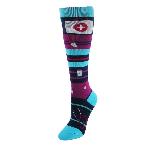 Think Medical Women's 10-14 Mmhg Compression Socks Medium Medical Icon