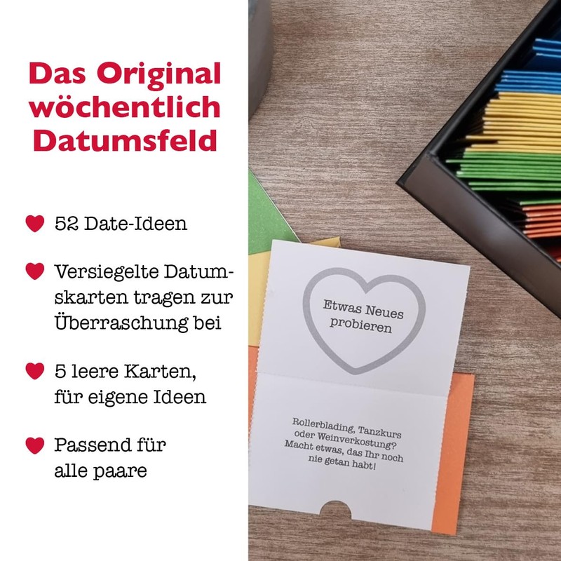 A Year of Dates: Romantic Valentine Gift Ideal Wedding Anniversary