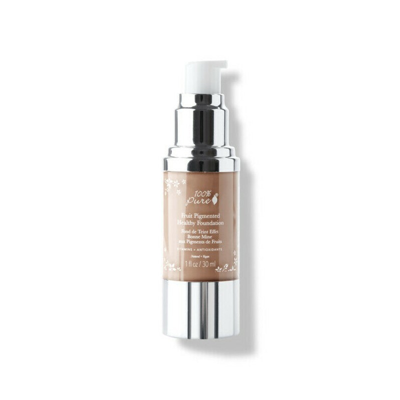 100% Pure Fruit Pigmented Healthy Foundation, Cocoa 30ml