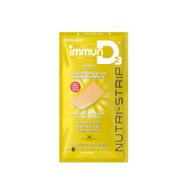 NUTRI-STRIPS ImmunD3 Vitamin D3 40,000iu Rapid Activation Delivery Oral Strips (Pack of 12)