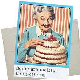 Funny Birthday Card for Men and Women (1 Premium Card, 5X7 Inch) bday card for boyfriend or husband birthday card - 1022