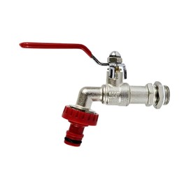 Wärmer System 1/2 inch Outside Garden Tap with Hose Connector and Lever Handle