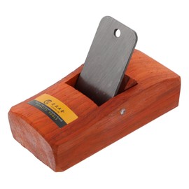 TEHAUX 1Pc Mini Woodworking Planer Handheld Tool for Wood Planing Durable Wood Construction for Rough and Fine Planing Tasks Essential Woodworker Equipment