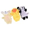 CHSYOO 10 x Small Animal Finger Puppets Plush Cartoon Hand
