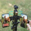 Dual Phone Extension Holder Cold Shoe Adapter Mount Mobile Phone