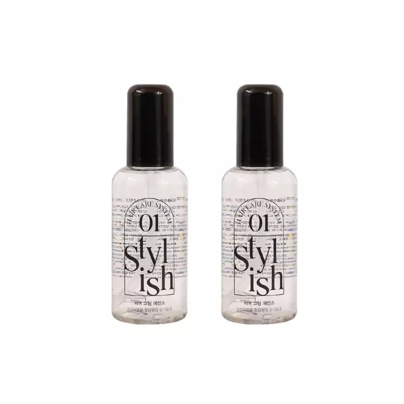 찰랑찰랑 뭉치지 않게 손상모발 헤어에센스 110ml 2개 Non-Sticky Hair Essence