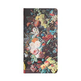 Paperblanks | Hardcover Journal | Van Huysum | Lined | Slim (90 × 180 mm) (Still Life Burst)