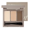 [Vegan Life] fmgt ink brow palette kit, 01 natural brown, 1 piece / [비건라이프] fmgt 잉크 브로우 팔레트 키트, 01 내추럴 브라운, 1개