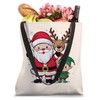 Santa Claus Reindeer Elf Holiday Christmas Tote Bag