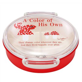 Aito 278455 Leo Lionni Lunch Box, Small, Approx. 5.1 x 4.7 inches (13 x 12 cm), Chameleon, Made in Japan