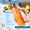 YEBODA Glass Water Bottles 18oz Bottles For Beverage and Juicer