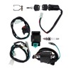 Kill Switch Ignition Coil CDI Spark Plug Wiring Harness Kit