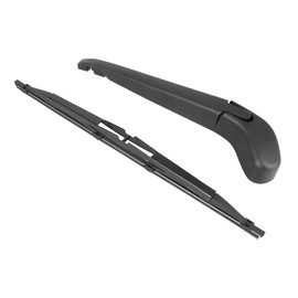X AUTOHAUX Rear Windshield Wiper Blade Arm Set Fit for Volvo V50 2004-2012 - 360mm 14inch