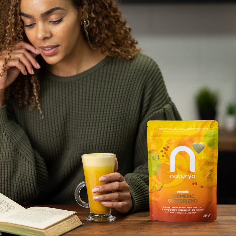 Naturya Organic Turmeric Superblend Powder, 250g