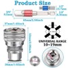 Llave de tubo mágica ajustable Universal, 10 ~ 19mm, funda